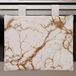 PETTI Artigiani Italiani - Ovenafdekking voor moderne keuken, marmereffect, wit, ovenafdekking voor keuken, 40 x 50 cm, 100% Made in Italy