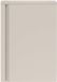 Saniclass Chaci meuble sous lavabo - 40x55cm - 1 porte - avec plateau - mat coton (beige)