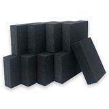 Creavvee 9-pack schuurmiddel, nat en droog, fijne, middelgrote en grove korrels, wasbaar en herbruikbaar, ideaal voor hout en metaal polijsten, zwart, set 300 x 200 mm