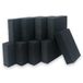 Creavvee 9-pack schuurmiddel, nat en droog, fijne, middelgrote en grove korrels, wasbaar en herbruikbaar, ideaal voor hout en metaal polijsten, zwart, set 300 x 200 mm