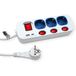 ROLINE 3-voudige stekkerdoos met schakelaar, USB oplader A+C, 3 m