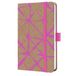 Sigel weekagenda Pure 2026 - formaat A6 - Raspberry Batik - hardcover