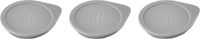 ZWILLING FRESH & SAVE CUBE etikettenpositioneringsset, 3-delige accessoire voor NFC Smart Labels, herbruikbaar, grijs