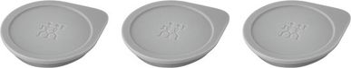 ZWILLING FRESH & SAVE CUBE etikettenpositioneringsset, 3-delige accessoire voor NFC Smart Labels, herbruikbaar, grijs