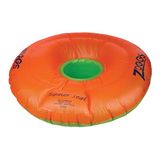 Zoggs Baby Zoggy INFLatable Trainer, Zwemstoel, Oranje/Groen, 0-12 Maanden/0-11 Kg