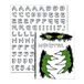 Quattroerre 1230 Monster Graffio Letter Set