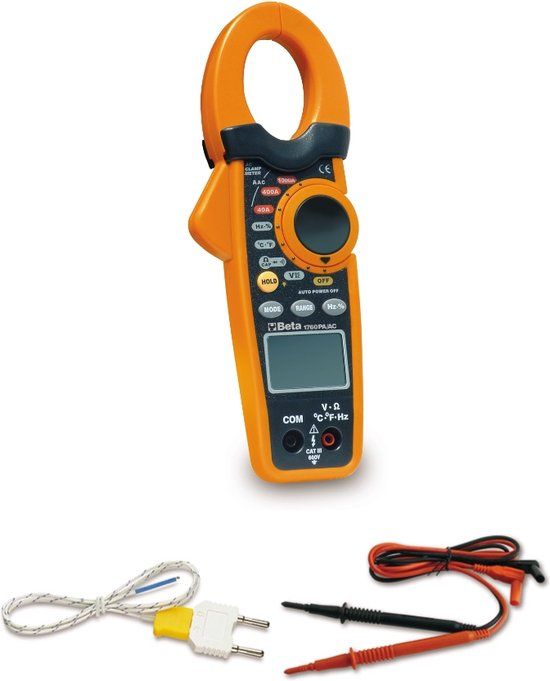 Beta Multimeter en ampereklem. 1760PA/AC