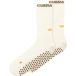 Chaussettes Cuera Oncourt Grip Blanc cassé