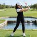 Entraîneur de swing de golf avec poignée antidérapante