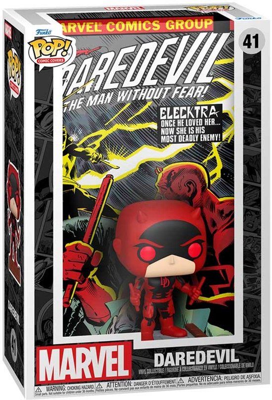 Funko europe Funko Marvel POP! Comic Cover Vinyl Figure Daredevil #168 9 cm