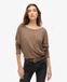 Superdry Haut en jersey à manches longues femme marron taille 36