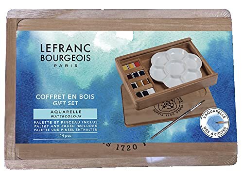 Lefranc & Bourgeois 301450 Fine aquarelkleuren, meerkleurig, cadeauset