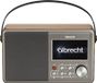 Albrecht DR 862 Walnoot Draagbare Radio met accu