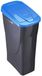 Mondex Poubelle Polypropylène Noir/Bleu (15 L)