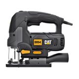 CAT DX54 Decoupeerzaag 750 W, 20 mm slag, 800-3000 /min, aluminium grondplaat, SDS-snelwisselsysteem, ± 45 graden helling, ledlicht, blaasfunctie