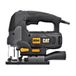 CAT DX54 Decoupeerzaag 750 W, 20 mm slag, 800-3000 /min, aluminium grondplaat, SDS-snelwisselsysteem, ± 45 graden helling, ledlicht, blaasfunctie