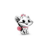 PANDORA Disney The Aristocats Marie Bedel Zilver Roze 925 Zilver Armband Vrouwen Volwassenen
