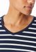 Schiesser Dames Nachthemd lange mouw strepen - nachtblauw - Maat 3XL
