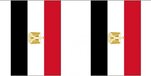 2x Egypt Flag Outdoor Garland 3m - Party Decoration