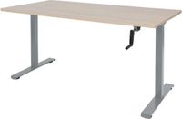 Schaffenburg Dextro Slinger Zit-sta Bureau - Eiken - 140x80 cm