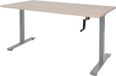 Schaffenburg Dextro Slinger Zit-sta Bureau - Eiken - 140x80 cm