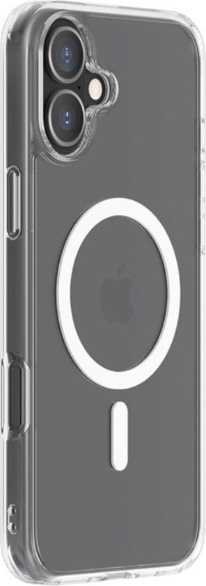 Bigben Connected Hoesje geschikt voor iPhone 16 - MagSafe, Transparant
