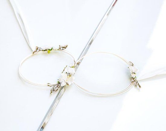 Party Decoration Rattan Car Decoration Wedding, White