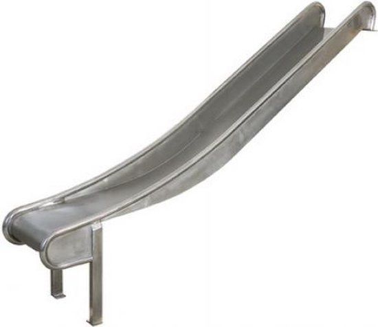 Intergard Glijbaan RVS speeltoestellen laag (platformhoogte 150cm)