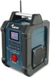 Leicke Bouwradio - DAB+ Bluetooth - 4000mAh Accu - 2x15W Stereo - Robuust en Draagbaar