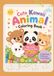 Cute Kawaii Animal Coloring Book for Kids Ages 3–6: Big & Easy Designs with Thick Lines for Little Hands