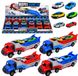 LEAN TOYS Vrachtwagen met oprit Transporter Launcher Autoveren Rijden 1:55