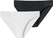 Schiesser Rioslip Air blickdichte Spitze Zwart/Wit Dames XXL