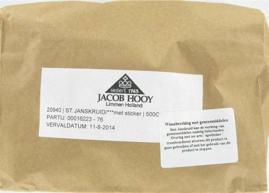 Jacob Hooy Sint Janskruid 500 gr