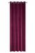 Eurofirany Villa - Verduisterend Gordijn - 140x250 cm - Bordeaux - Velours - Met Ringen