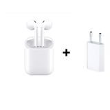 MSL-OnlineShop Bluetooth-hoofdtelefoon, compatibel met iOS (iPhone) en Android, met touchbediening en een 5 Watt voedingsadapter (USB)