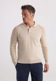 Felix Hardy Trui Met Polokraag - 100% Katoen Heren Beige - L