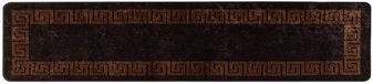 vidaXL - Tapis - Runner - MARSA - Zwart - 50 x 400 cm - Polyester en PVC