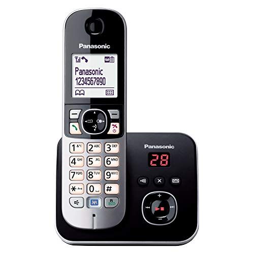 Panasonic KX-TG6821GB AB bk - Analoge & DECT-telefoon