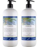 Claudius Cosmetics B.V. Claudius Bodylotion Natural Spa 2 x 1 liter met 2 pompen (wit)
