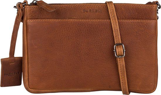 Burkely Antique Avery Crossbodytas - Cognac - Dames