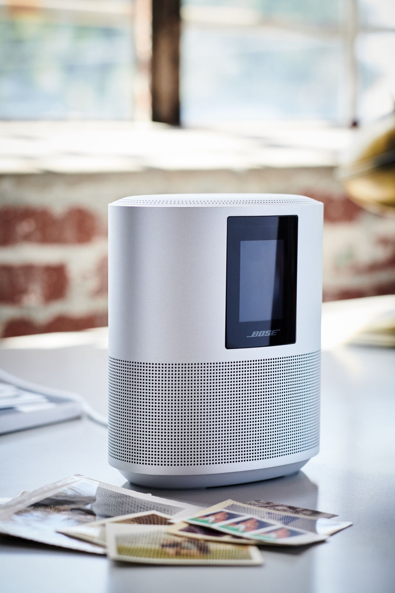 Bose Home Speaker 500 - Zilver - Amazon Alexa - Wifi & Bluetooth
