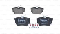 Bosch 0986494040 Jeu de 4 plaquettes de frein à disque d'origine