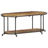 VidaXL TV meubel & entertainment center Zwart, Bruin Metaal, Hout 420 mm x 400 mm