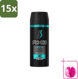 Axe Apollo déodorant bodyspray 150 ml - 15 pièces