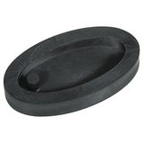 RAYHER sieradenbeton-gietvorm: hanger tag, thermoplastisch elastomeere, zwart