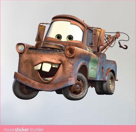 RoomMates Disney Cars Muurstickers - Multi - 7 stuks