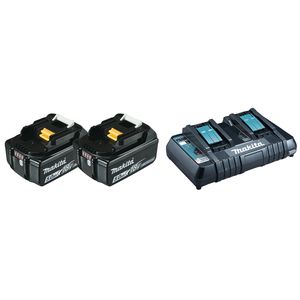 Makita 197629-2 18V 5000mAh Li-Ion Accu & Lader Set