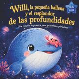 Willi, la pequeña ballena, y el resplandor de las profundidades marinas: Un cuento infantil ilustrado sobre el valor, cómo superar los miedos y la verdadera amistad (Historias inspiradoras para niños)