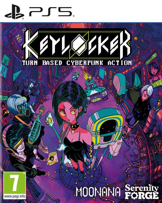 Serenity Forge Keylocker - Turn Based Cyberpunk Action Standard Edition PlayStation 5