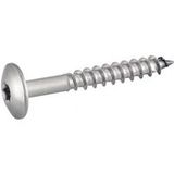 Vis de façade Torx T20 5.5x55 Diamètre de tête : 12.3 Inox A2 - 400 pièces